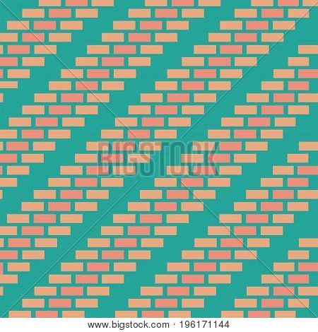 Seamless Bricks Pettern Background. vector illustration. eps10