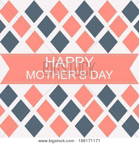 Happy mother's day layout design,Card template Happy Mother's Day