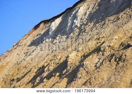 Mountain After A Mudflow