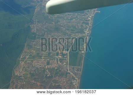 Aerial View On Cost