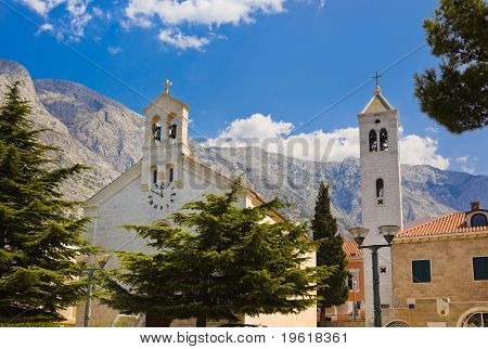Gamla kyrkan i Baška Voda, Croatia