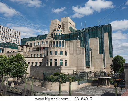 British Secret Service In London
