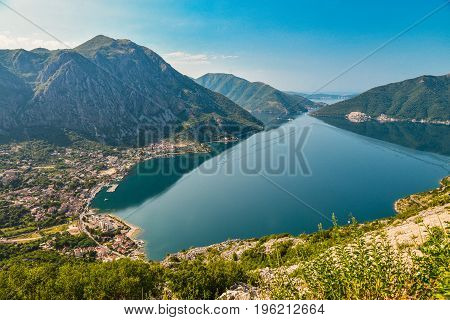 Beautiful Landscape With Risan Town