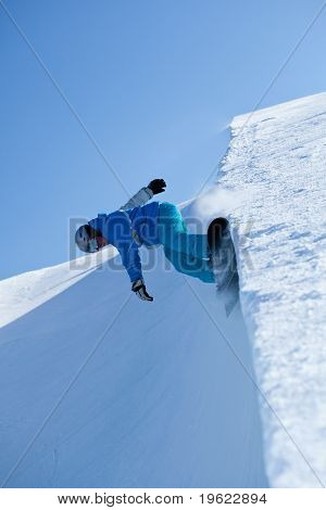 Snowboardowy Half Pipe
