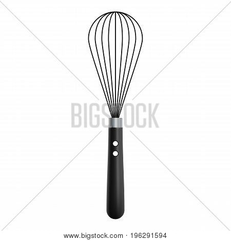 Kitchen Tools Whisk Isolated On A White Background. Realistic Vector Illustration.
