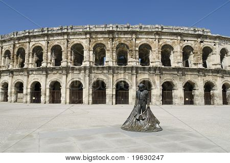 ancient amphitheater of Nimes