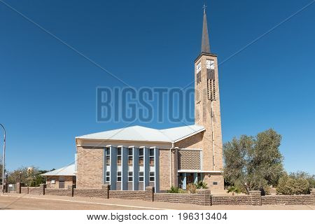 The Dutch Reformed Church in Karasburg in the Karas Region of Namibia