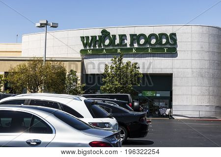 Las Vegas - Circa July 2017: Whole Foods Market. Amazon announced an agreement to buy Whole Foods for $13.7 billion VI