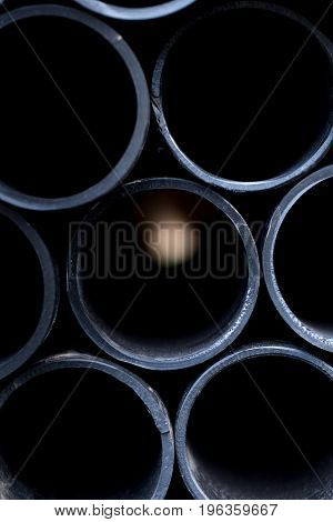 Black Rubber Tube Pvc Flex Pipe Or Industrial Hose For Carry Water Oil Fuel Air Transfer.