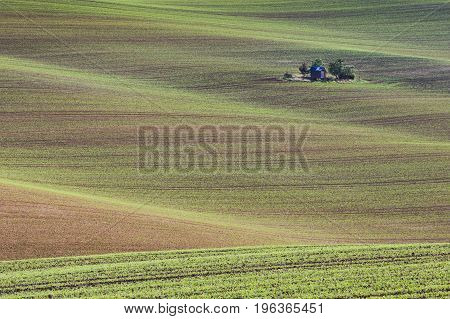 South Moravian Fields, Czech Republic Fields, Moravia Hills