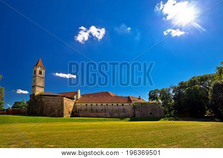 Cakovec Old Town In Green Nature View