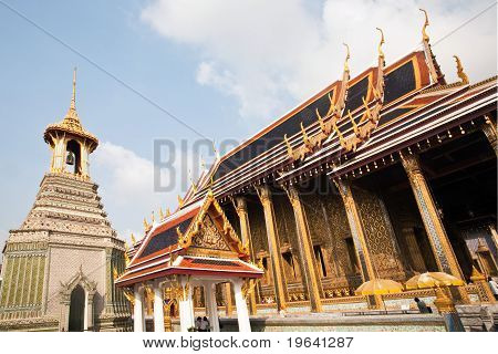 มีชื่อเสียงวัดพระศรีรัตนเจดีย์ในพระบรมมหาราชวัง