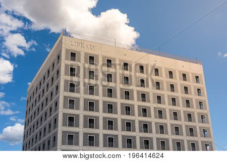 Stuttgart Stadtbibliothek Architecture City Library Famous Modern Contemporary Building
