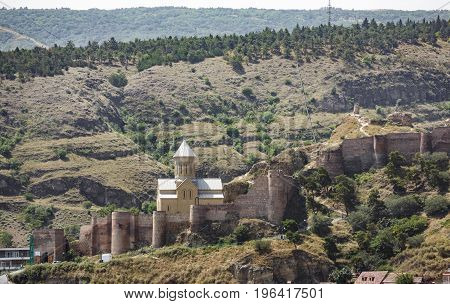 Narikala Fortress In Tbilisi