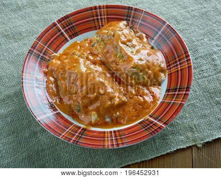 Russian Style Stuffed Cabbage