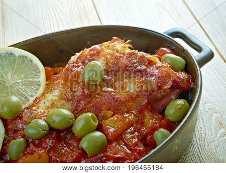 Veracruz-style Red Snapper
