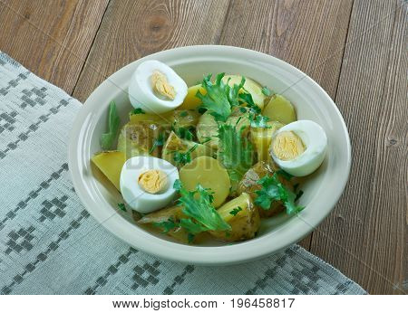 Finnish Salad With New Potatoes