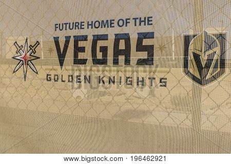 Las Vegas - Circa July 2017: Vegas Golden Knights new practice facility The Knights are the latest NHL expansion team and will begin play in 2017 II
