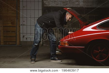 Vintage Porsche 911 Car