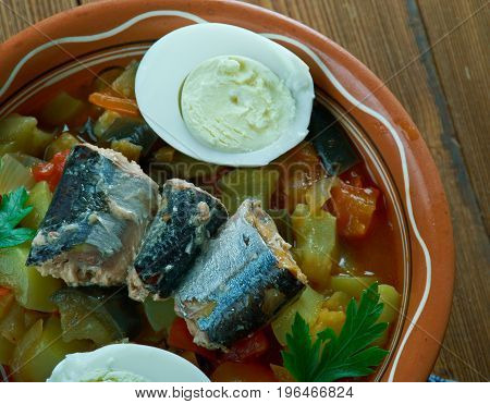 Tunisian Grilled Salad