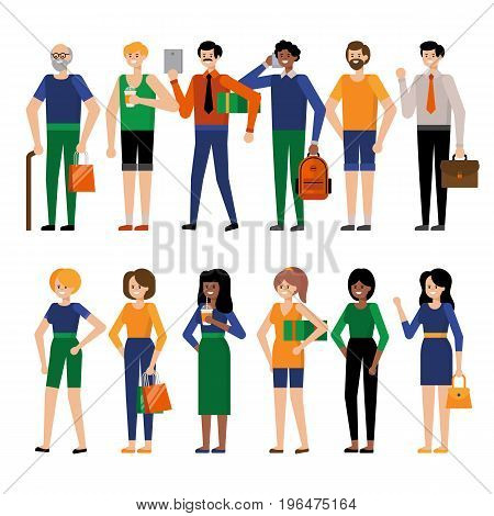 Set Of People