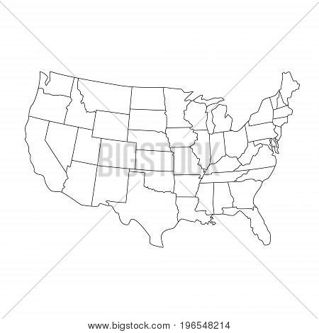 Usa Map Vector