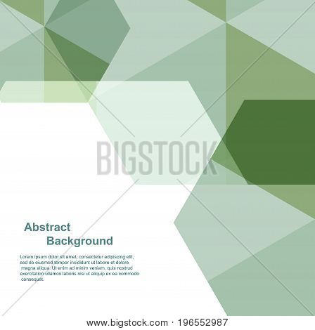 Abstract modern geometric with text design background template for cover flyers banners and posters.