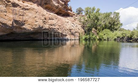 Scenic views of the Utah mountain range near Kanab, Utah