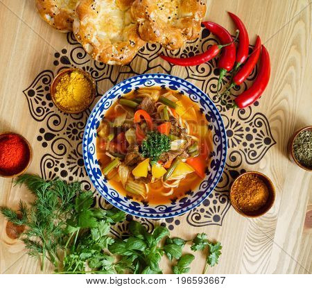 uzbek soup