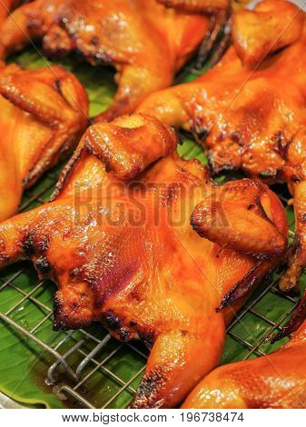 Grilled Chicken, Thai Local Street Food