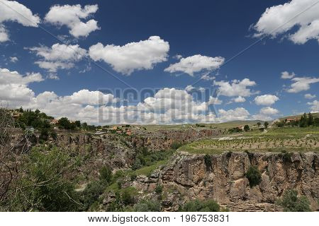 Ihlara Valley In Cappadocia, Turkey