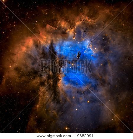 Pacman Nebula Is An Region In The Constellation Of Cassiopeia.