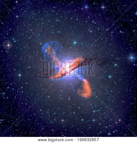 Ngc5128 Is A Lenticular Galaxy In The Constellation Of Centaurus