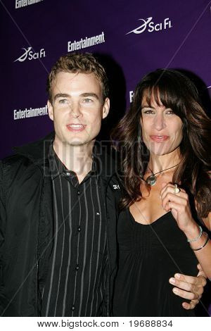 SAN DIEGO, CA - 26 Temmuz: Aktör Robin Dunne ve Vanessa Parise yıllık Comic Con Internati katılmak
