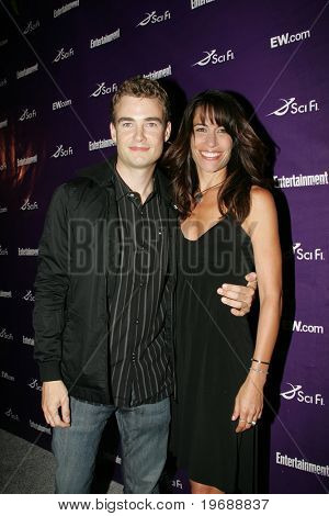 SAN DIEGO, CA - 26 Temmuz: Aktör Robin Dunne ve Vanessa Parise yıllık Comic Con Internati katılmak