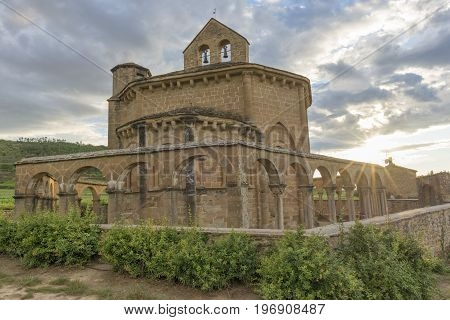 Hermitage Of Santa Maria De Eunate In Navarre