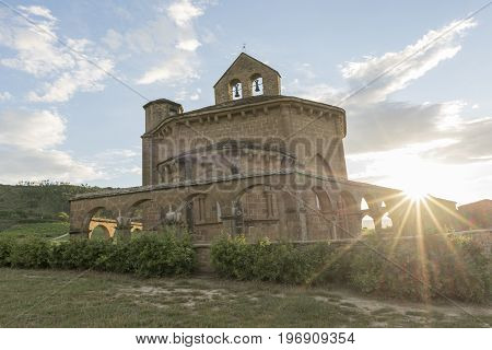 Hermitage Of Santa Maria De Eunate In Navarre