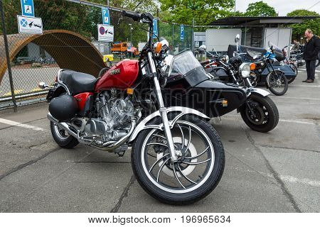 BERLIN - MAY 10 2015: Motorbike Yamaha XV 750 Special. 28th Berlin-Brandenburg Oldtimer Day