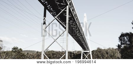 Batman Bridge By The Tamar River Near Sidmouth.