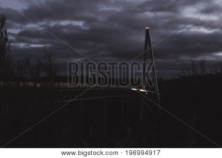 Batman Bridge By The Tamar River Near Sidmouth.