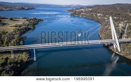 Batman Bridge By The Tamar River Near Sidmouth.
