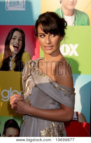 LOS ANGELES - JUL 27: Lea Michele ankommer på Fox's 