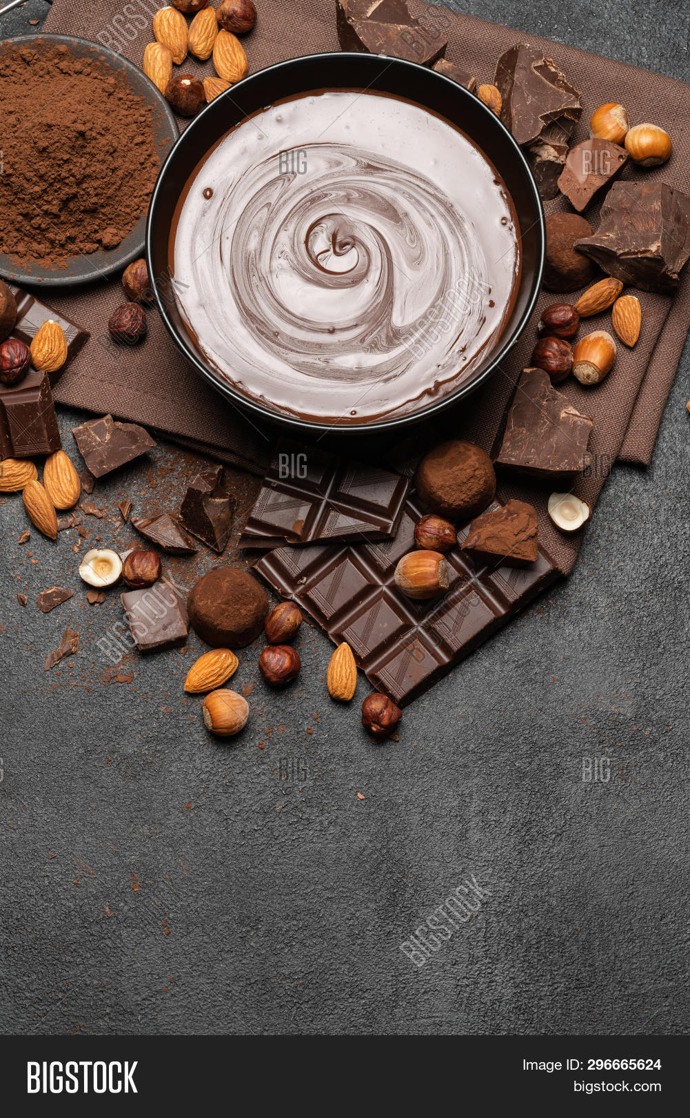 Ceramic Bowl Chocolate Image & Photo (Free Trial) Bigstock