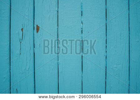 Background Of Green Flaky Wood Backdrop Of Green Colored Wooden Panels With Aged Flaky Surface