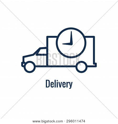 Shipping And Receiving Icon Set W Boxes, Warehouse, Checklist, Etc