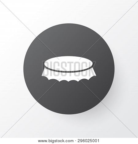 Bottle Cap Icon Symbol. Premium Quality Isolated Bottle Lid Element In Trendy Style.