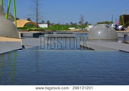 Federal Garden Show 2019 Buga Heilbronn Opening Water Balls Park