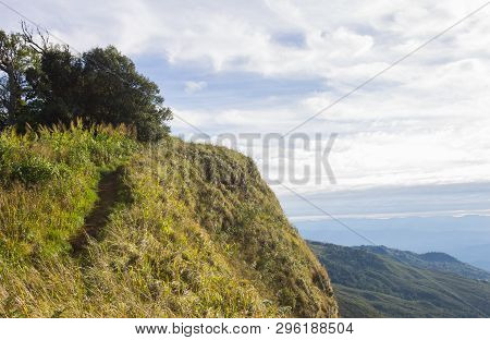 Top Phu Langka Mountain National Park Phayao Thailand Travel. Hilltop Of Phu Langka Mountain Nationa