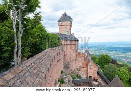 An image of the Haut-Koenigsbourg in France