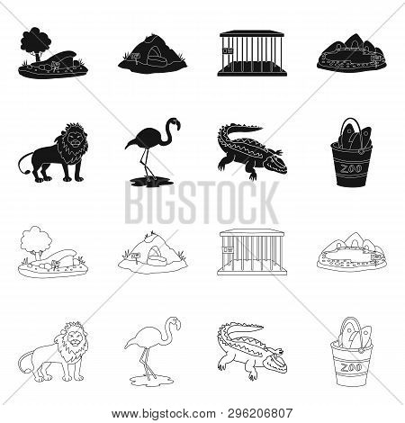 Vector Illustration Of Nature  And Fun  Logo. Set Of Nature  And Entertainment Stock Vector Illustra